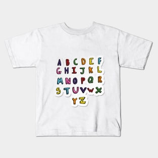 Alphabet Shirt Kids T-Shirt